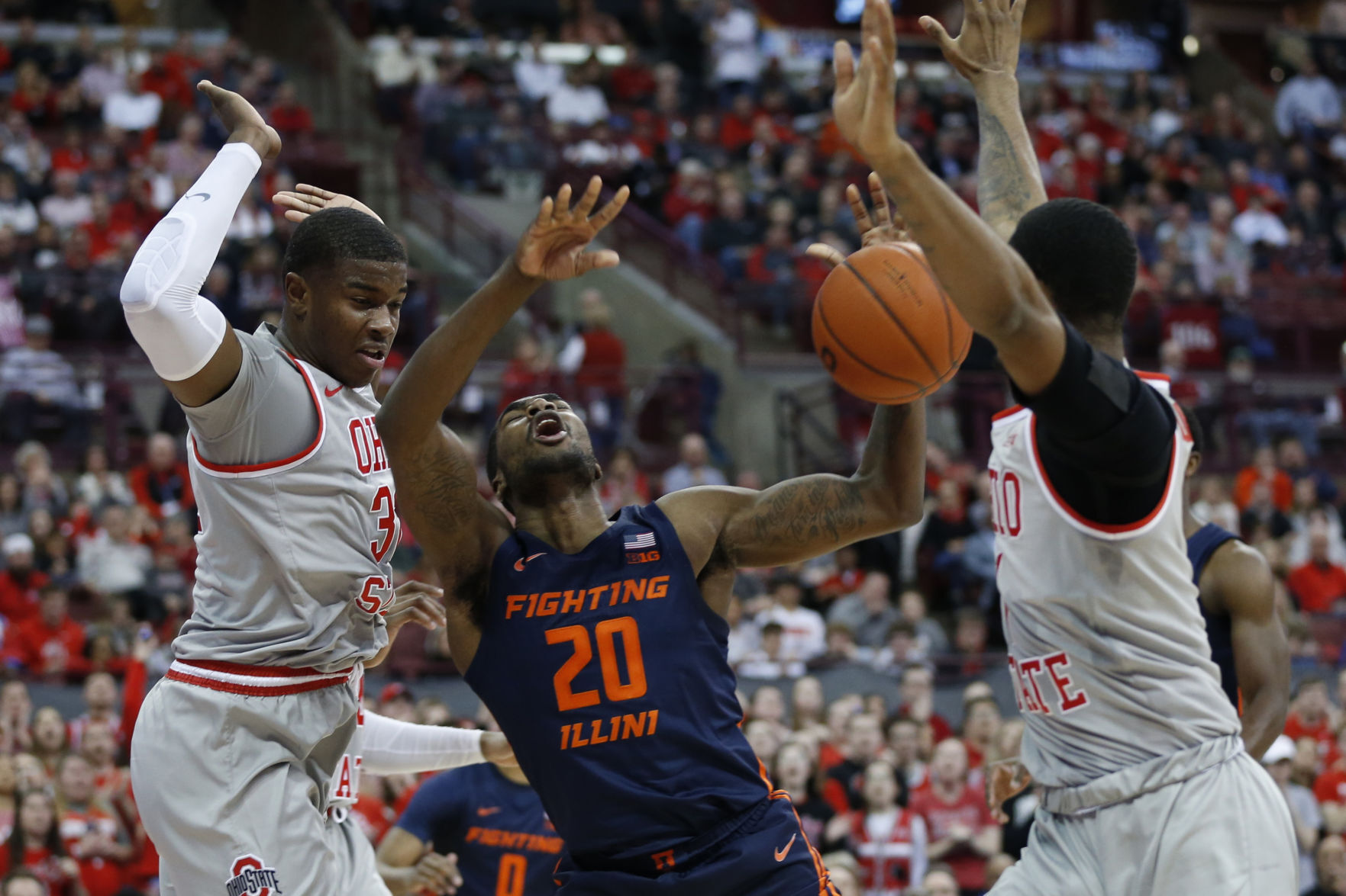 Illinois Ohio St Basketball